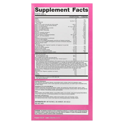 Metagenics, Wellness Essentials®, Daily Packs Women's Prime, 30 Packets