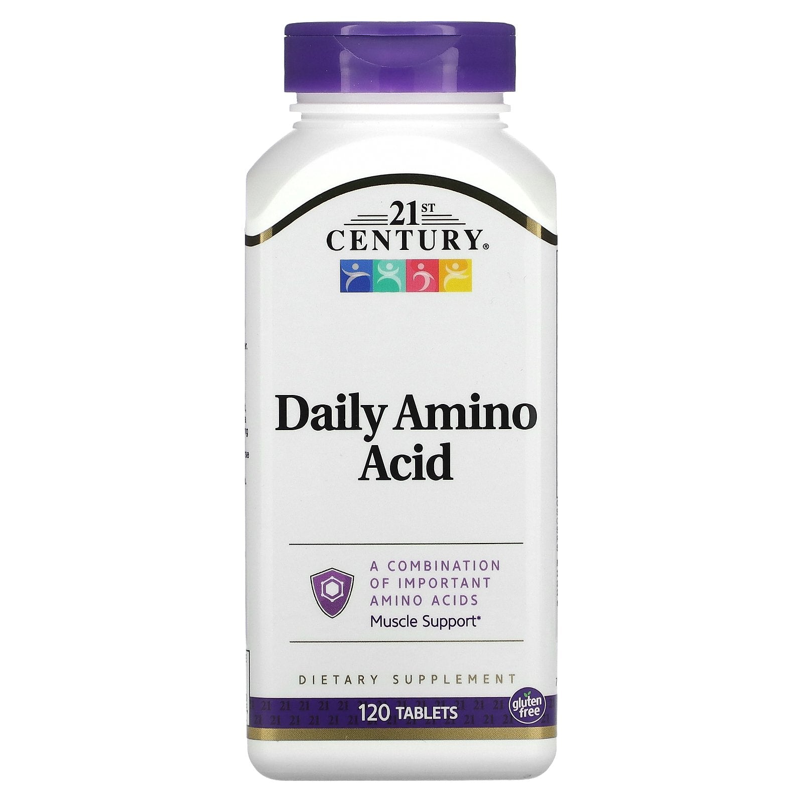 21st Century, Daily Amino Acid, 120 Tablets