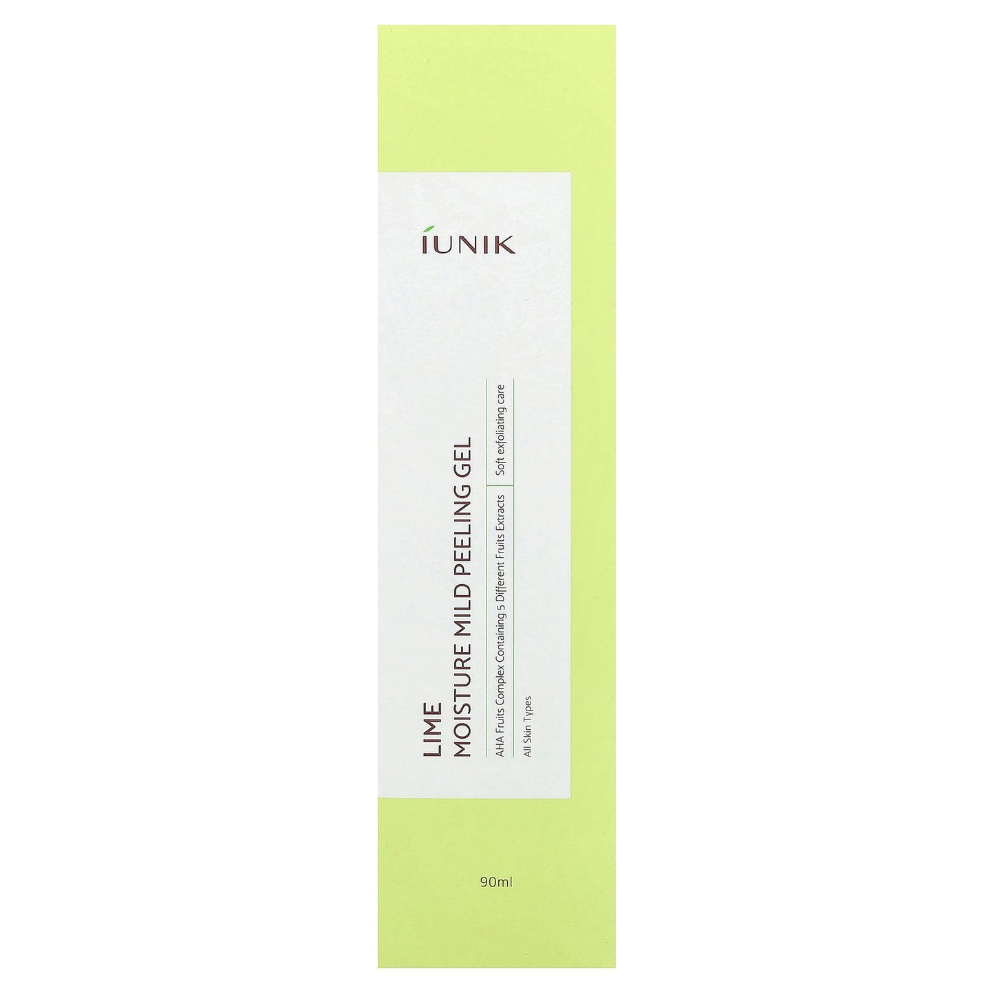 iUNIK, Lime Moisture Mild Peeling Gel, 3.04 fl oz (90 ml)