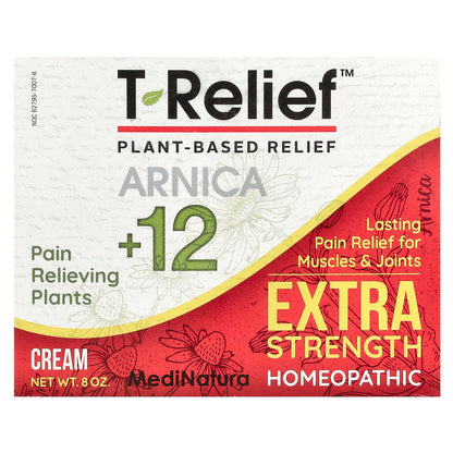 MediNatura, T-Relief™, Arnica +12 Cream, 8 oz