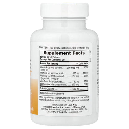 NaturesPlus, Immune Boost, 60 Tablets