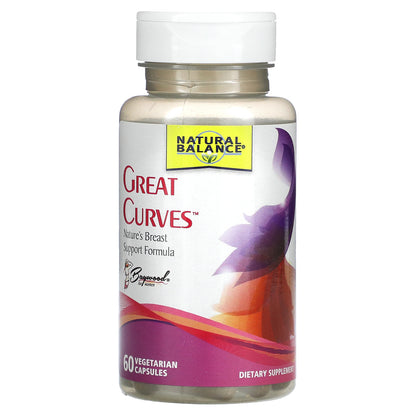 Natural Balance, Women's Health, Great Curves™, 60 VegCaps