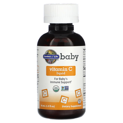 Garden of Life, Baby, Vitamin C Liquid, 45 mg, 1.9 fl oz (56 ml)