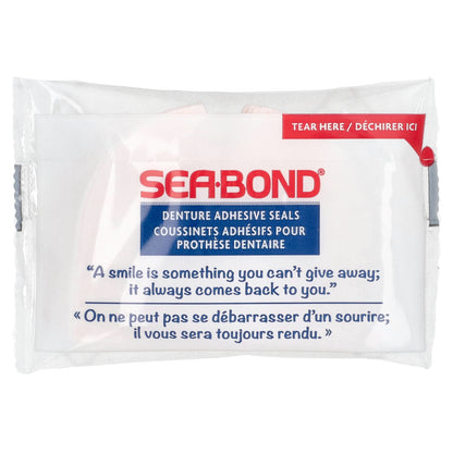 SeaBond, Denture Adhesive Seals, Original, 30 Uppers