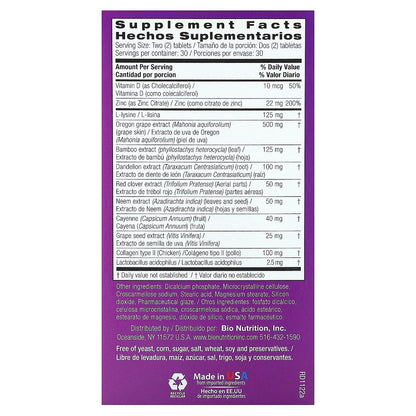 Bio Nutrition, Total Skin Wellness, 60 Tablets