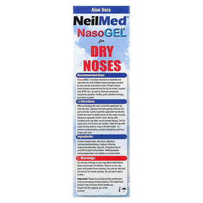 NeilMed, NasoGel® for Dry Noses, 1 oz (28.4 g)