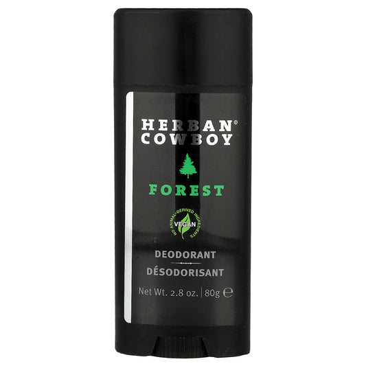 Herban Cowboy, Deodorant, Forest, 2.8 oz (80 g)