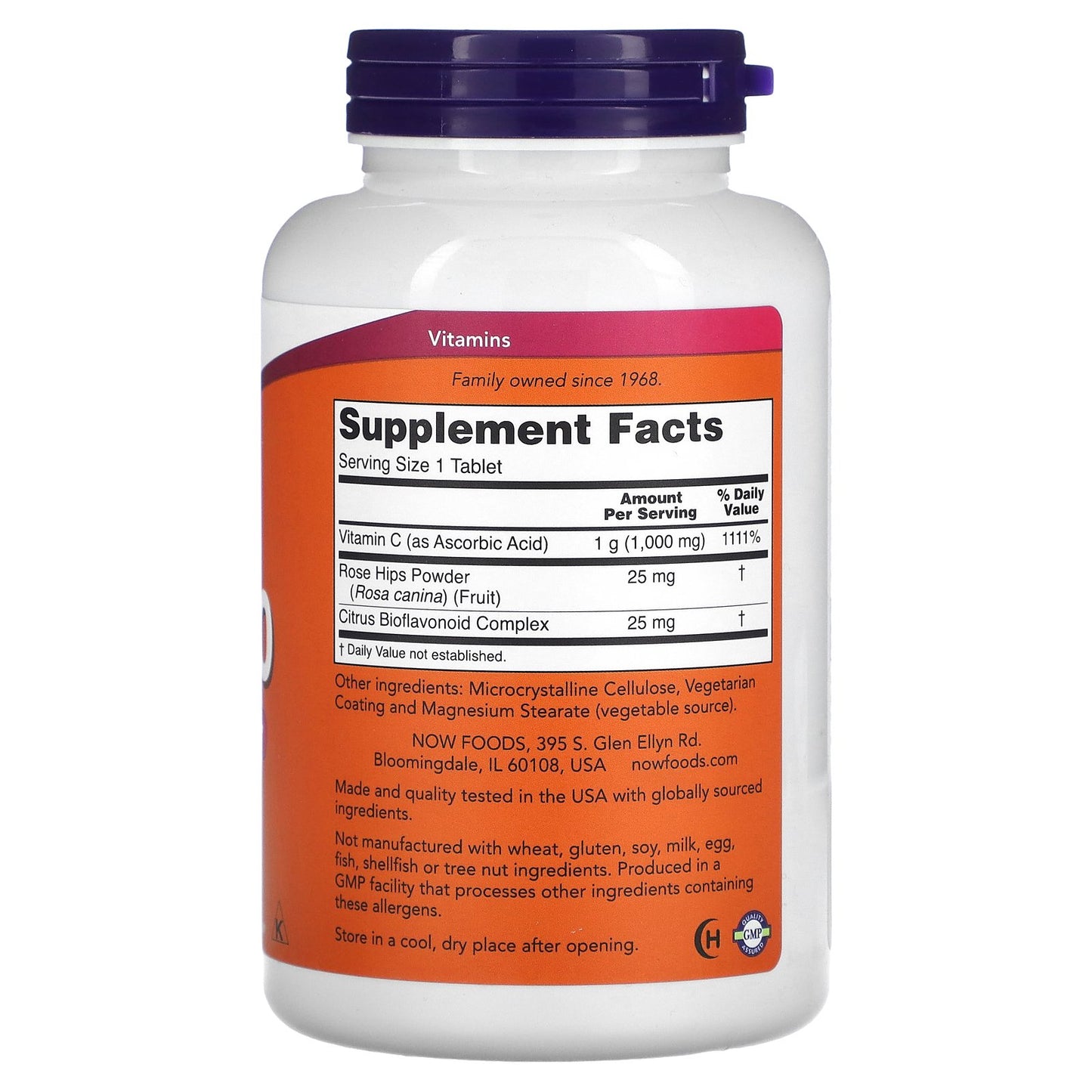 NOW Foods, C-1000, 250 Tablets