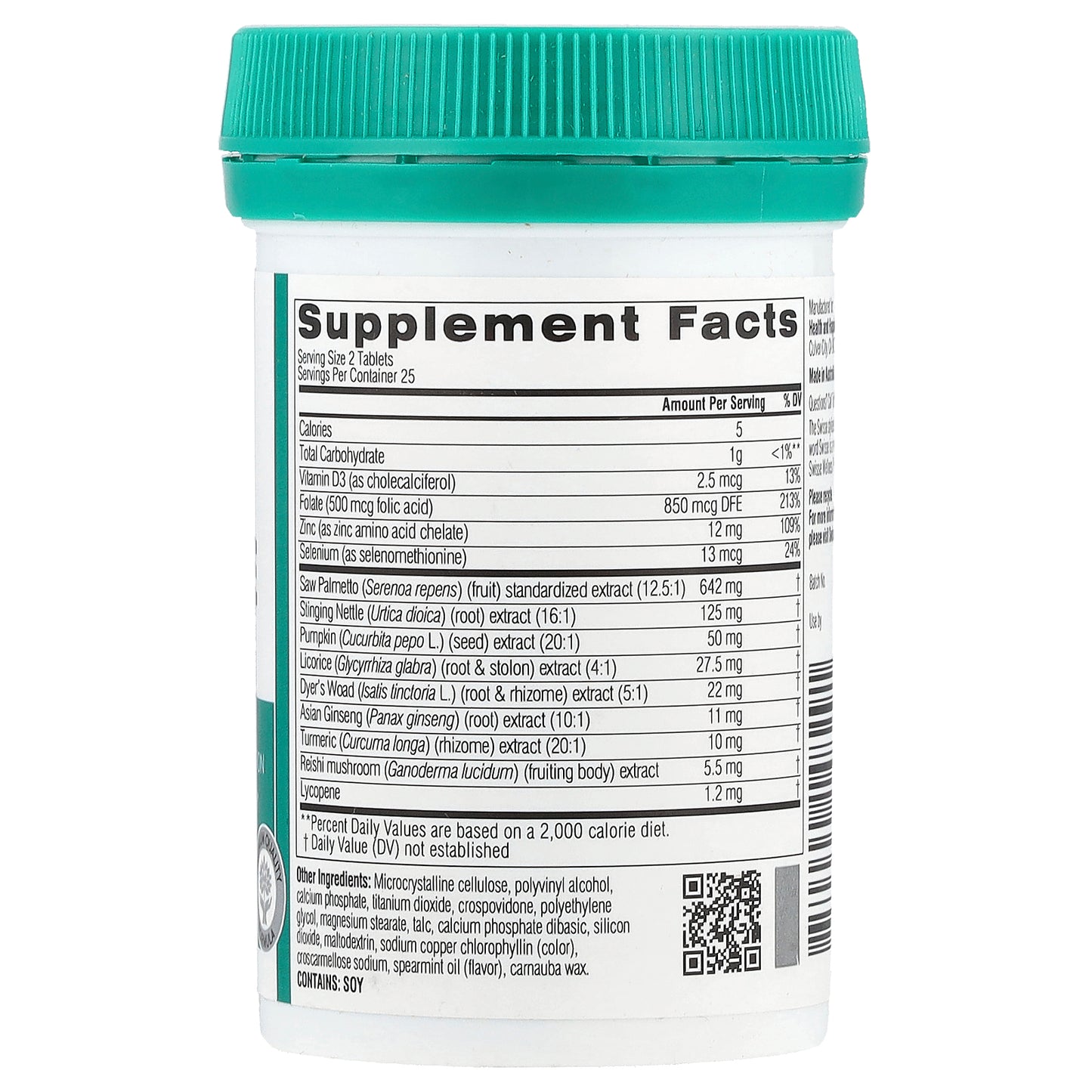 Swisse, Ultiboost®, Prostate, 50 Tablets