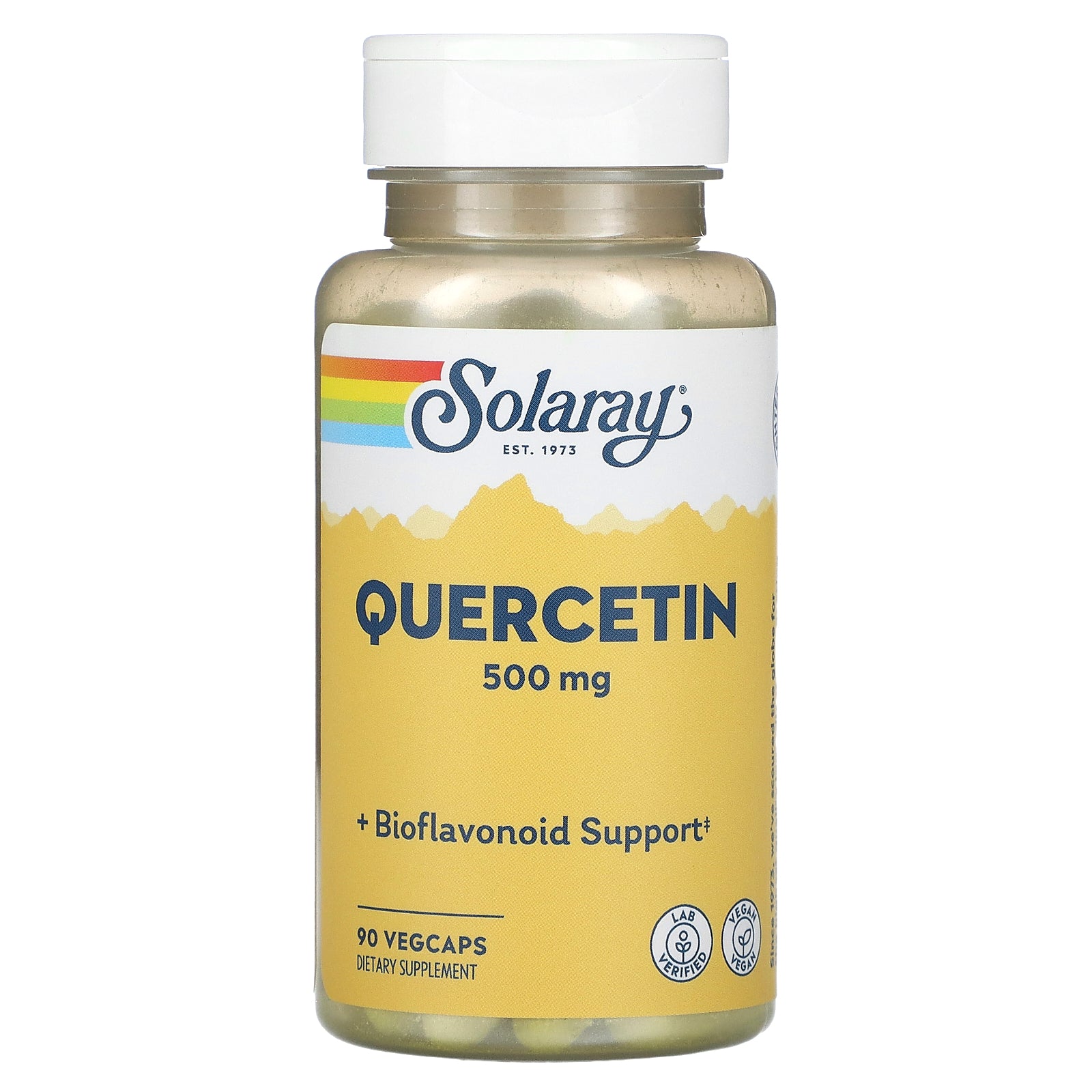 Solaray, Quercetin, 500 mg, 90 VegCaps