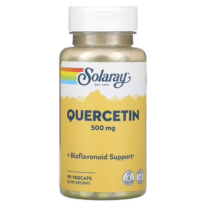 Solaray, Quercetin, 500 mg, 90 VegCaps