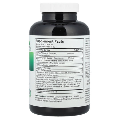 Futurebiotics, VeinFactors®, Varicose Vein Complex, 180 Vegetarian Capsules