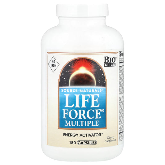 Source Naturals, Life Force® Multiple, No Iron, 180 Capsules