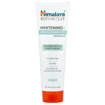 Himalaya, Whitening + Hydroxyapatite Toothpaste, Mint, 4 oz (113 g)
