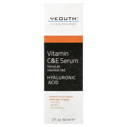 YEOUTH, Vitamin C & E Serum, 2 fl oz (60 ml)