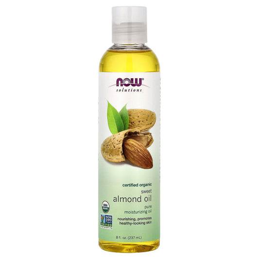 NOW Foods, Solutions, Sweet Almond Oil, 8 fl oz (237 ml)