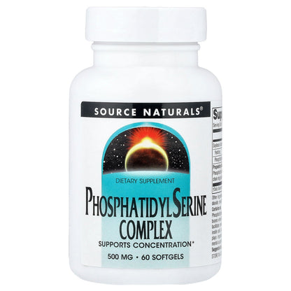 Source Naturals, Phosphatidyl Serine Complex, 60 Softgels