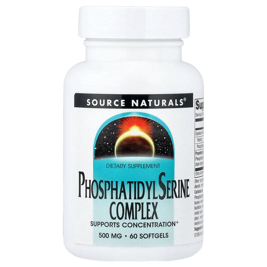 Source Naturals, Phosphatidyl Serine Complex, 60 Softgels