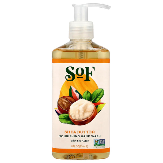SoF, Nourishing Hand Wash, Shea Butter, 8 fl oz (236 ml)