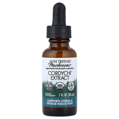 Host Defense, Mushrooms™, Cordychi® Extract, 1 fl oz (30 ml)