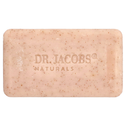 Dr. Jacobs Naturals, Loofah Exfoliating Castile Bar Soap, Lucy Rose, 5 oz (142 g)