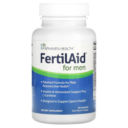 Fairhaven Health, FertilAid for Men, 90 Capsules