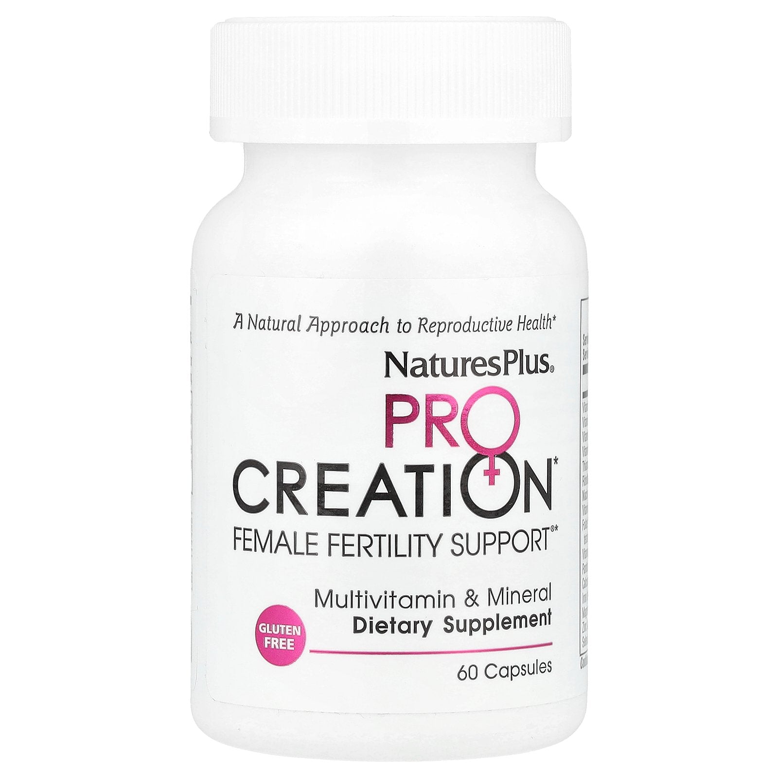 NaturesPlus, ProCreation, Female Fertility Support, 60 Capsules