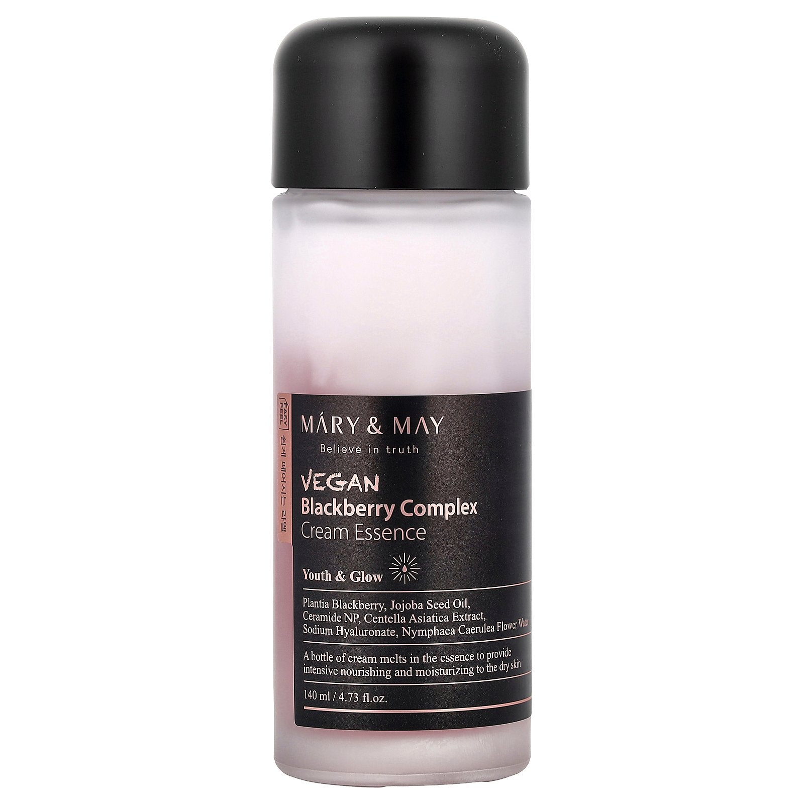 Mary & May, Blackberry Complex Cream Essence, 4.73 fl oz (140 ml)