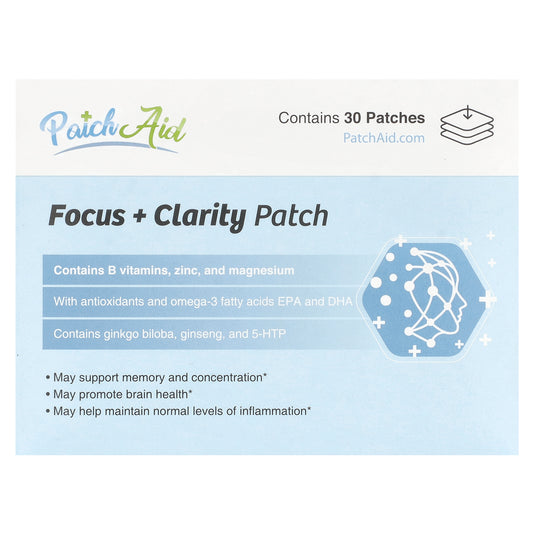 PatchAid, Focus + Clarity Patch , 30 Patches