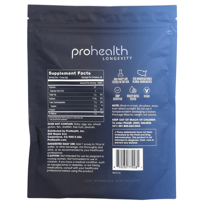 ProHealth Longevity, D-Ribose Pure Powder, 300 g