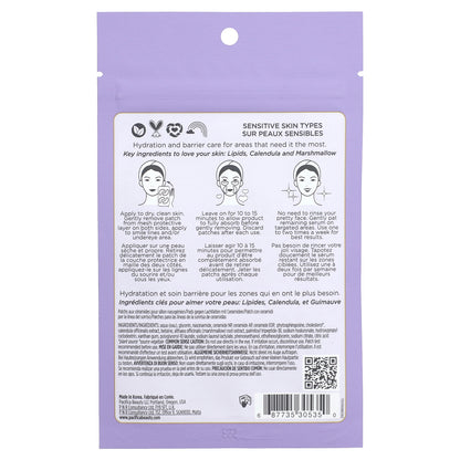 Pacifica, Vegan Ceramide, Hydration Fill Undereye & Smile Line Jelly Patches, Fragrance-Free, 4 Patches, 0.33 fl oz (10 ml)