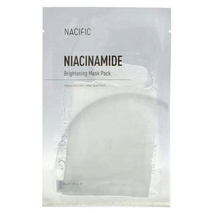 Nacific, Brightening Beauty Mask Pack, Niacinamide, 1.05 oz (30 g)