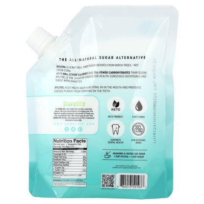 DURELIFE, Birch Xylitol, Granulated, 1 lb (453 g)
