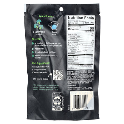 Frontier Co-op, Broccoli Cheddar Soup Mix, 4.59 oz (130 g)