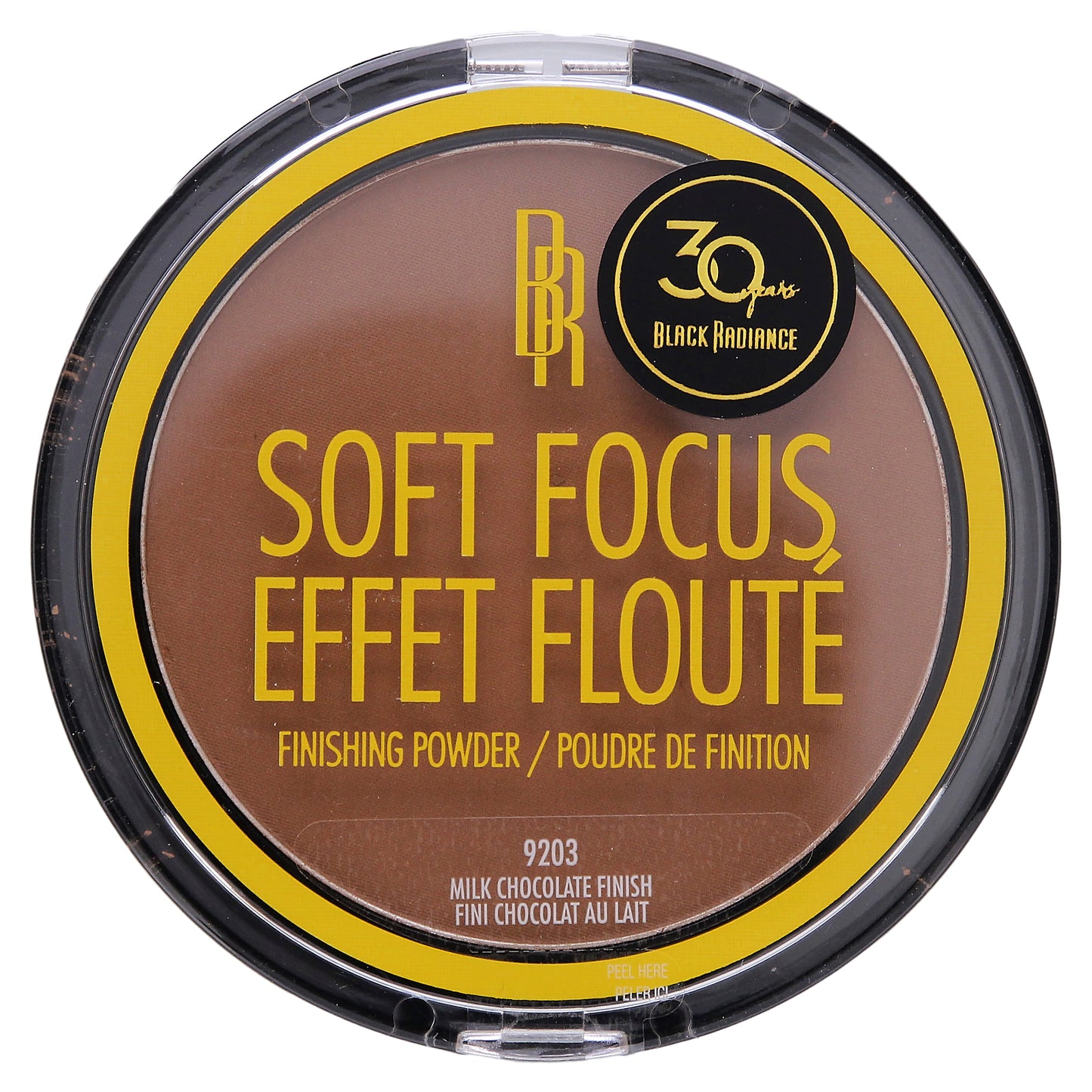 Black Radiance, True Complexion, Soft Focus Finishing Powder, 9203 Milk Chocolate Finish , 0.46 oz (13 g)