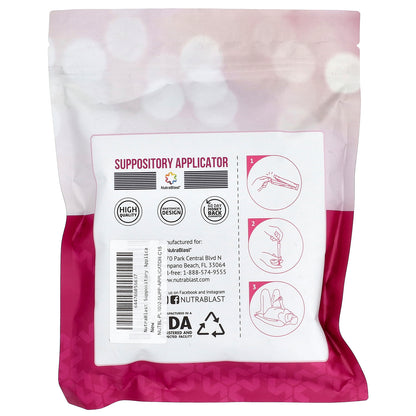 NutraBlast, Suppository Applicators, 15 Count