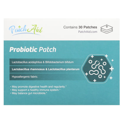 PatchAid, Probiotic Patch , 30 Patches