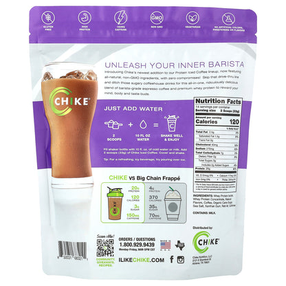 Chike Nutrition, Protein Iced Coffee, Caramel Macchiato, 16.3 oz (462 g)