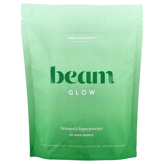 Beam, Glow, Watermelon, 15 Single-Serving Sticks, 0.24 oz (6.7 g) Each