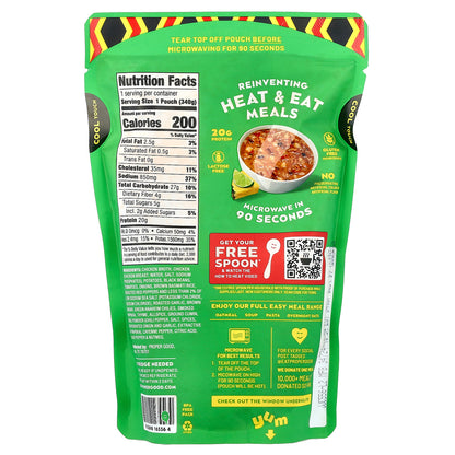 Proper Good, Jamaican Style Jerk Chicken Soup, Medium, 12 oz (340 g)