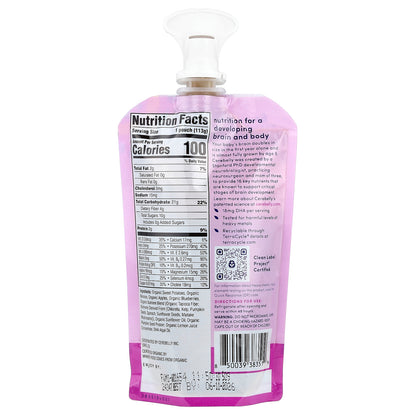 Cerebelly, Smoothie, Dairy-Free Organic Puree, 6+ Months, Sweet Potato, Banana Blueberry, 4 oz (113 g)