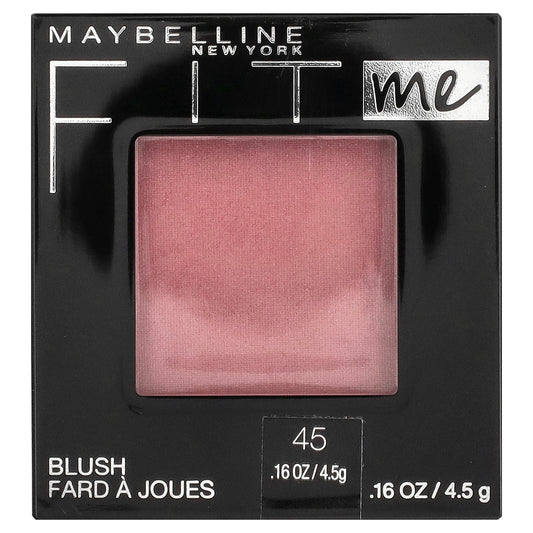 Maybelline, Fit Me, Blush, 45 Plum, 0.16 oz (4.5 g)