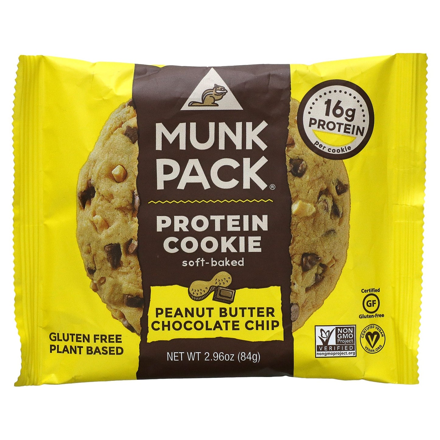 Munk Pack, Protein Cookie Peanut Butter Chocolate Chip, 2.96 oz (84 g)