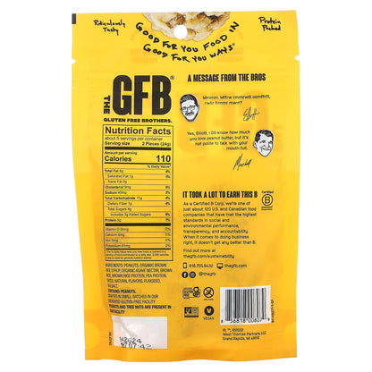 The GFB, Gluten Free Bites, Peanut Butter, 4 oz (113 g)