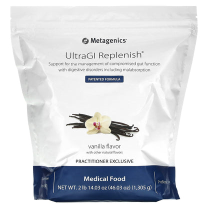 Metagenics, UltraGI Replenish, Vanilla, 46.36 oz (1,305 g)