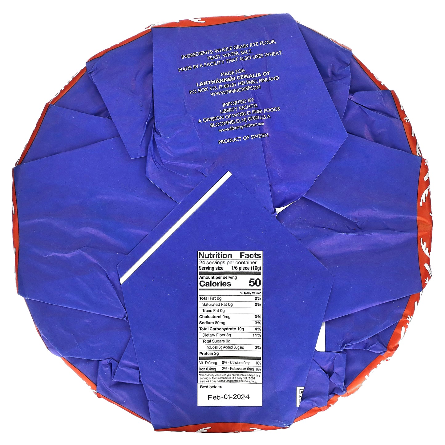 Finn Crisp, Siljans, Crisp Bread, Original Recipe, 14 oz (400 g)