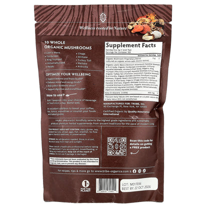 Tribe Organics, Mushroom Golden Blend, 7.05 oz (200 g)