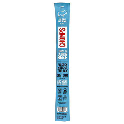 Chomps, Sea Salt Beef Stick, Mild, 1.15 oz (32 g)