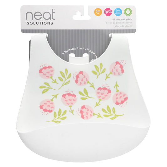 Neat Solutions, Silicone Scoop Bib, 3M +, 1 Count