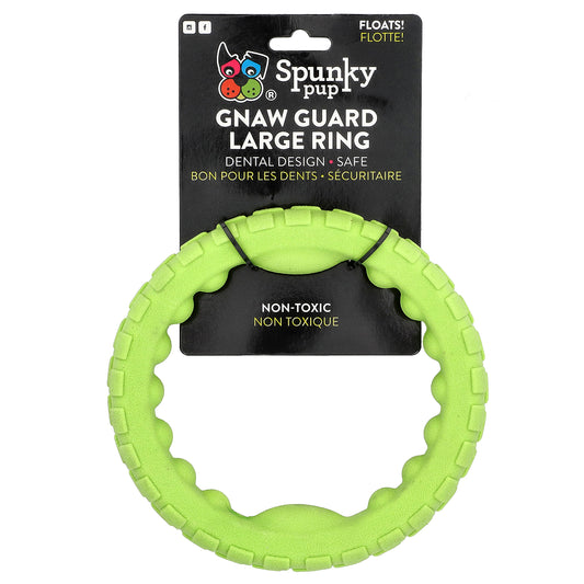Spunky Pup, Gnaw Guard, Large Ring, 1 Toy